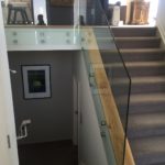 Prep for glass balustrade